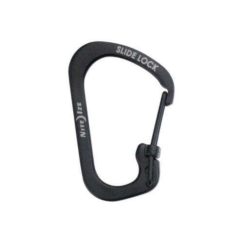 Nite Ize Slidelock® Carabiner Stainless Steel #2 - Black