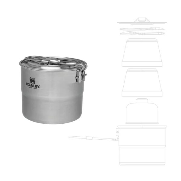 10-09997-003 Stanley 1L/1.1Qt Kit Cook Set for Two
