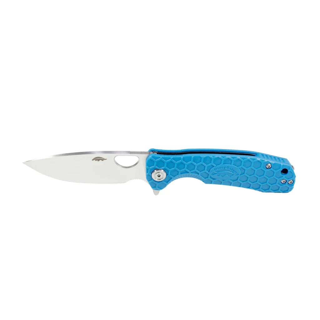 HB1514 Honey Badger Flipper 14C Med Blue L/R