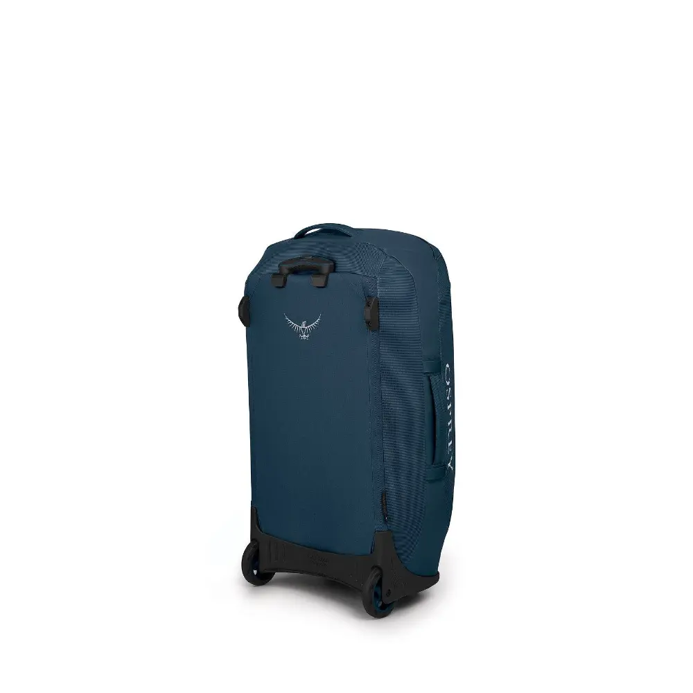 10003738 Osprey Transporter Whld Duffel 90 Venturi Blue O/S