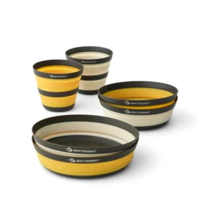 SS02155 S2S Frontier UL Collapsible Dinnerware Set [6 Piece] 2 L Bowls, M Bowls and Cups Multi