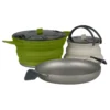 AXSET32CH S2S X-Set: 32 3pc (X-Pot 2.8L, X-Pan 8"", X-Pot Kettle 1.3L) Charcoal Pan, Olive Pot, Sand Kettle **