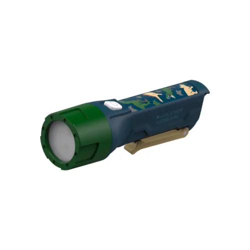 LL502754 Ledlenser Kidbeam 4 Green Flashlight Gift Box