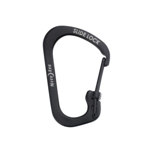 Nite Ize SlideLock Carabiner Stainless Steel #6 Black