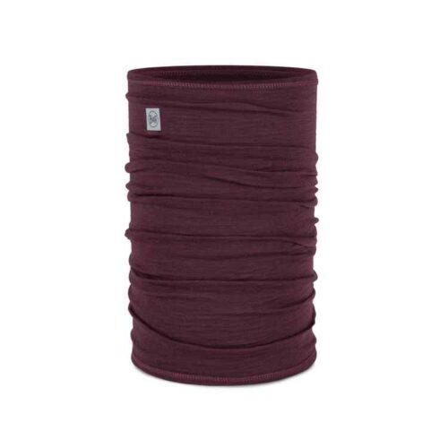 BUFF® Merino Lightweight Neckwear Solid Garnet