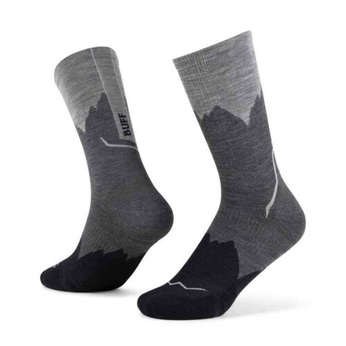 BUFF® Lightweight  Merino Wool Crew Socks Graphite