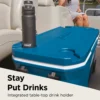 Coleman 62Qt / 58,6L Xtreme™ Wheeled Icebox Cooler - Thumbnail Image 6