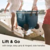 Coleman 62Qt / 58,6L Xtreme™ Wheeled Icebox Cooler - Thumbnail Image 3