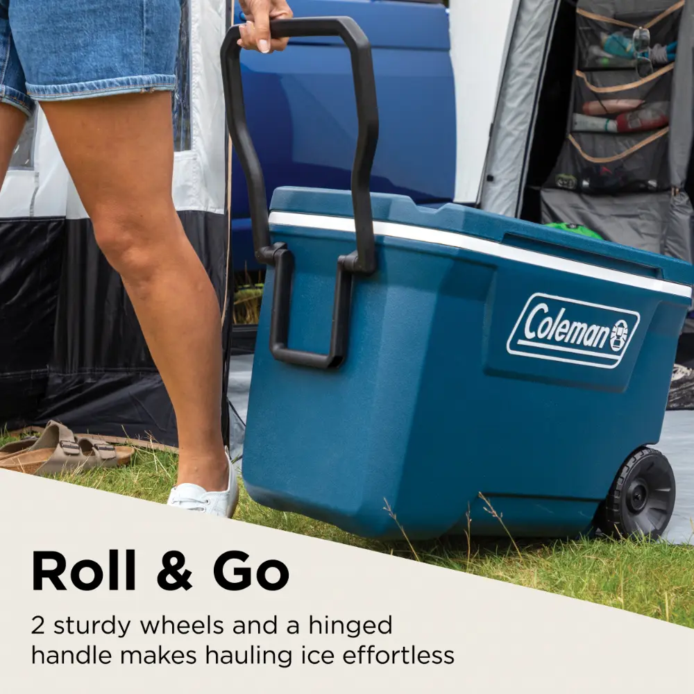 Coleman 62Qt / 58,6L Xtreme™ Wheeled Icebox Cooler - Image 4