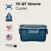 Coleman 70Qt / 66L Xtreme™ Icebox Cooler - Thumbnail Image 2